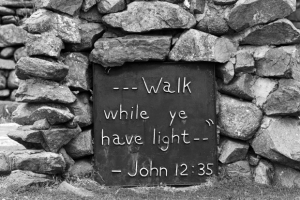 walk while ye have light